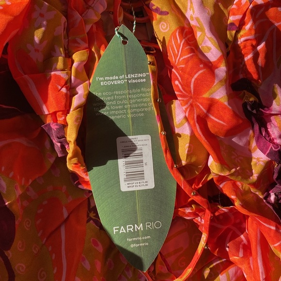 Farm Rio Jungle Panther long dress - Picture 7 of 10